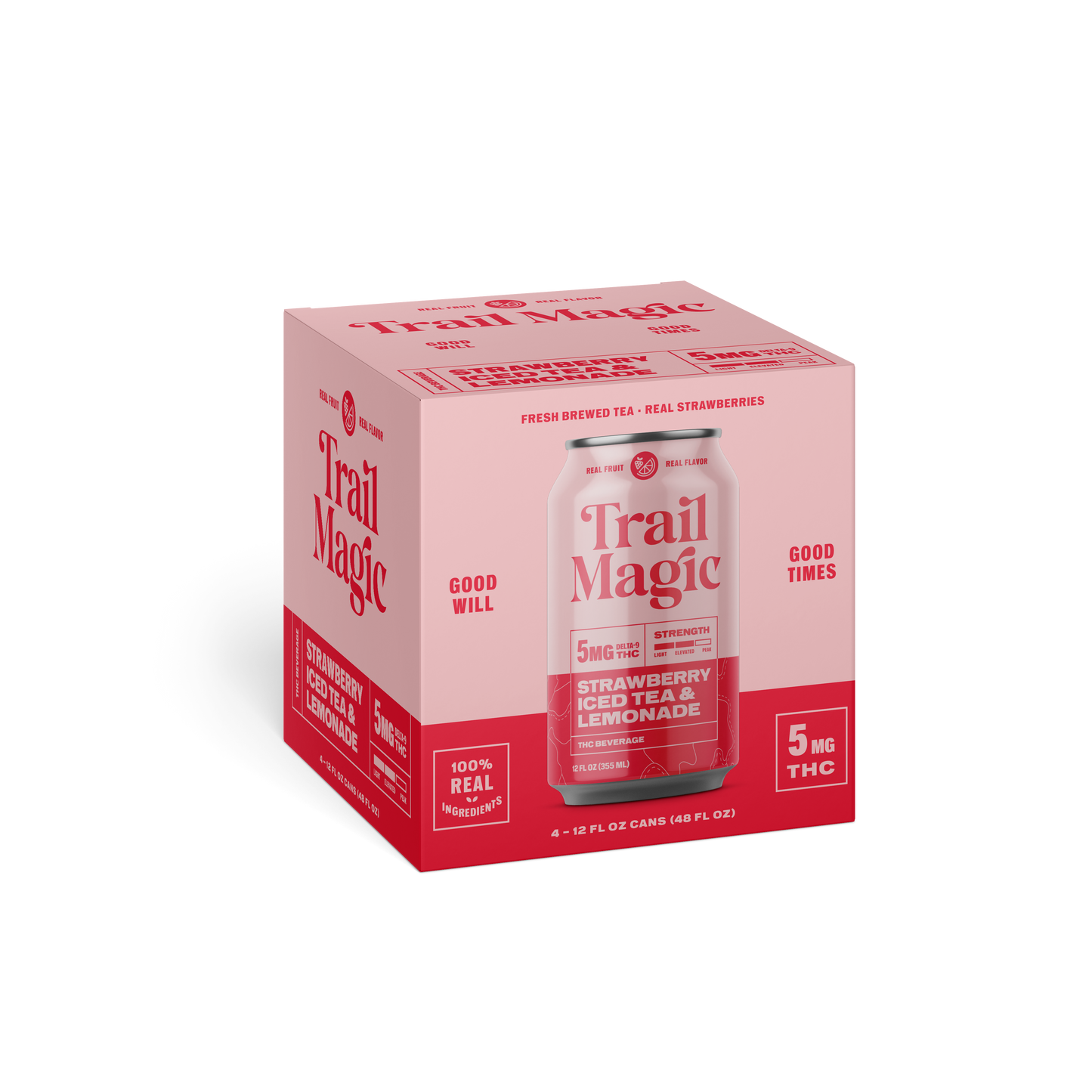 Strawberry Iced Tea and Lemonade (4 pack)