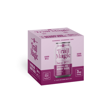 Sparkling Berry Basil (4 pack)